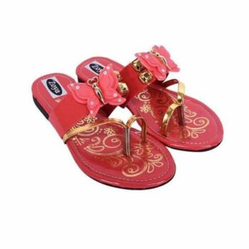 Synthetic Printed Flat Sleepers for Women