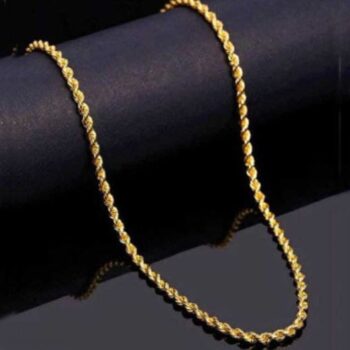 Flattering Men's Gold Plated Chain