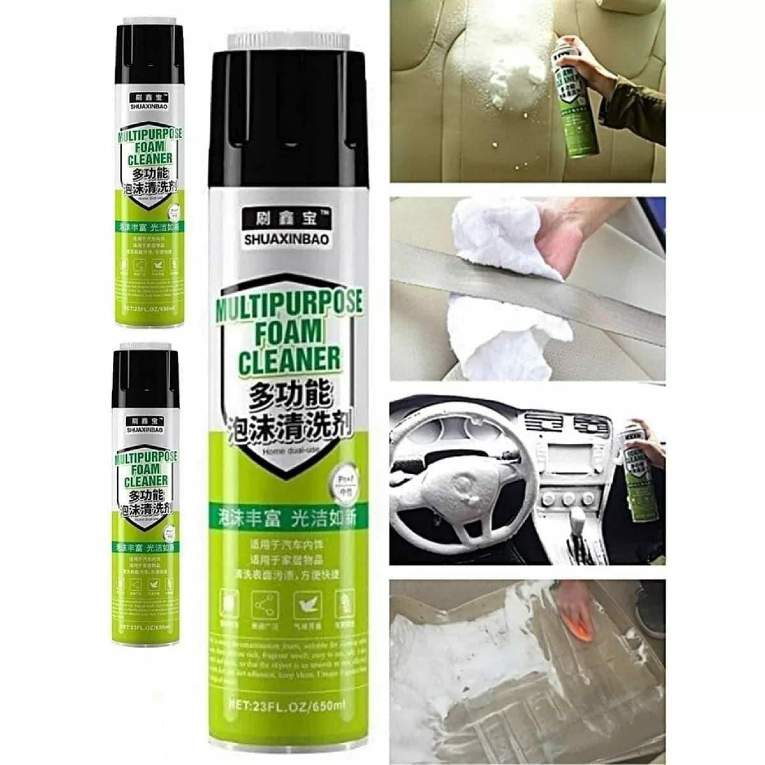 Foam Cleaner-Multi Purpose Car And Home Foam Cleaner (650 ML)