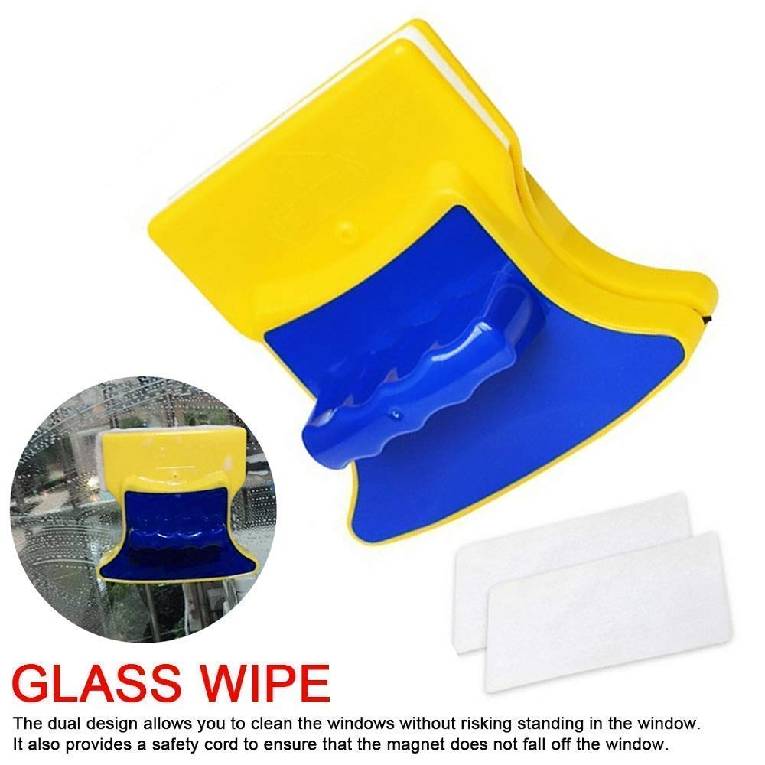 Cleangly Double-Sided Window Cleaner Squeegee™ (Comes with additional