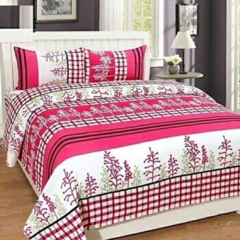 Printed PolyCotton Double Bedsheet