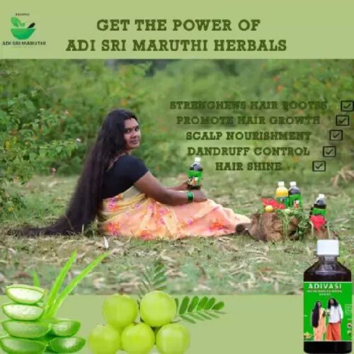 Adivasi Adi Sri Maruthi Adivasi Herbal Oil made by Pure Adivasi Ayurvedic Herbs Hair Oil
