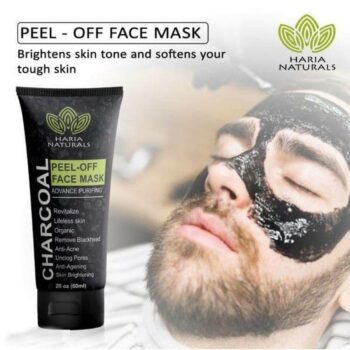 Haria Naturals Charcoal Peel-Off Face Mask