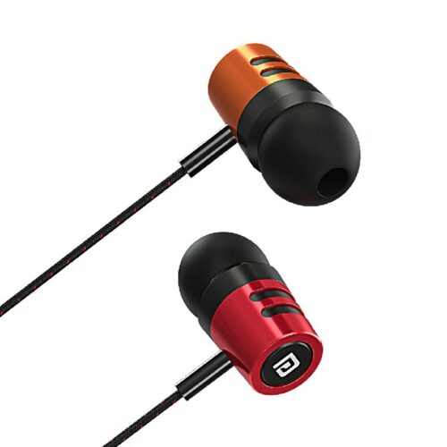 Portronics Ear 2 in-Ear Wired Earphones with Mic, Powerful Audio, Woven Braided Wire, 3.5mm Audio Jack