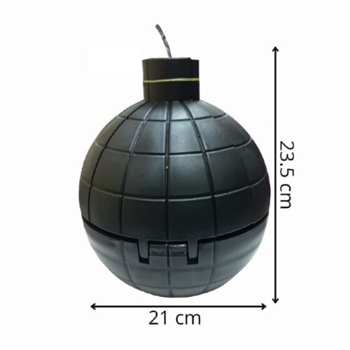 Unexpected Plastic Bomb Shaped Cake Gift Box for All Occasion Bombshell Surprise Cake Stand Pack of 012