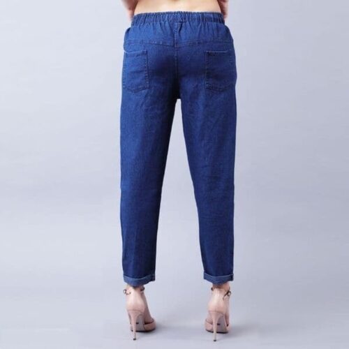 Womens Graphic Print Denim Jeans15