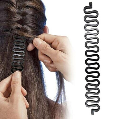 French Hair Styling Clip Stick Bun Maker Braid Tool Hair Accessories Twist Plait Hair (Pack of 5)