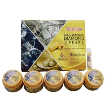 NutriGlow Gold Platinum Diamond & Pearl Facial Kit