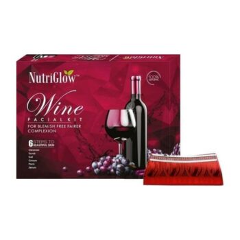 NutriGlow Wine Facial Kit with Clutch