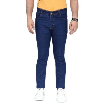 Denim Solid Regular Fit Men's Jeans