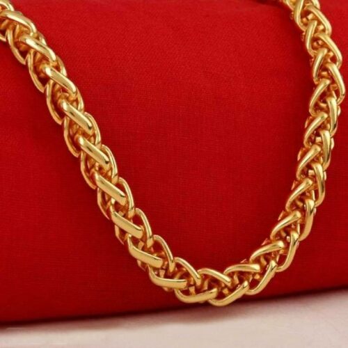 Luxurious Gold Plated Men's Chain