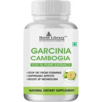 Herbs Library Garcinia Cambogia For Weight Loss 800mg 60% HCA Weight Management Supplement (60 Capsules)
