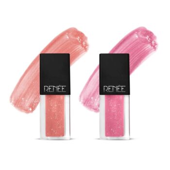 Renee See Me Shine Lip Gloss - Gloss Boss Combo Of 2, 2.5ml Each