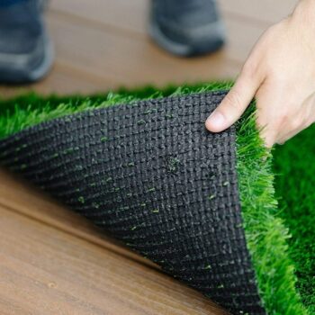 Antiskid Polyester Grass Door Mat