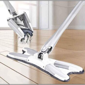 Cleaning Mop - Flat Floor Mop, Reusable Pad, 360 Degree Dry Wet Mop Home Kitchen