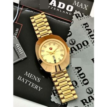 Men's Analog Gold Rado Watch