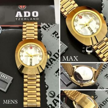 Men's Analog Gold Rado Watch