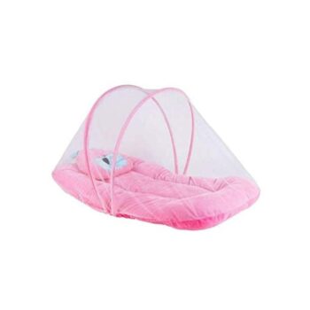 New Born Baby Bedding Set with Protective Mosquito Net and Pillow