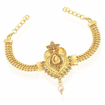 Sukhi Jewels Magnificent Gold Plated Armlet