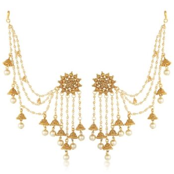 Sukkhi Admirable Women's Chain Jhumki Earrings