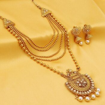 Sukkhi Enticing Gold Plated Jewellery Set
