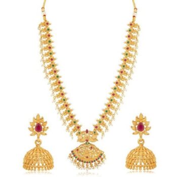 Sukkhi Ethnic Gold Plated Jewellery Set Of 2