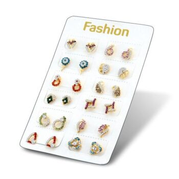 Sukkhi Stunning Stones Stud Earring Pack Of 12