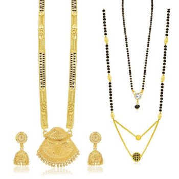 Sukkhi Trendy Gold Plated & Stones Jewellery Set Of 3