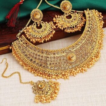 Sukkhi Trendy Stone & Beads Necklace Set