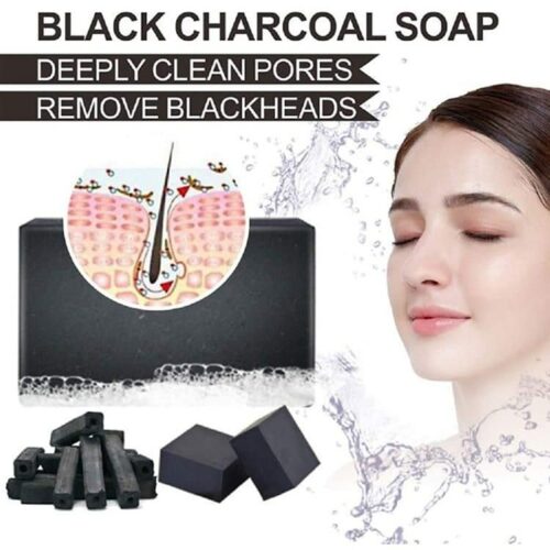 Activated Charcoal Soap (100 gms each) - Pack of 2