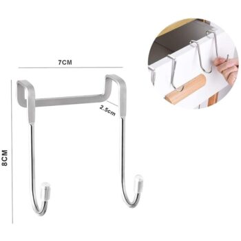 Alloy Steel Hooks for Clothes Hanging Over The Door Hanger, Cloth Hanger for Door, Door Hooks for Clothes