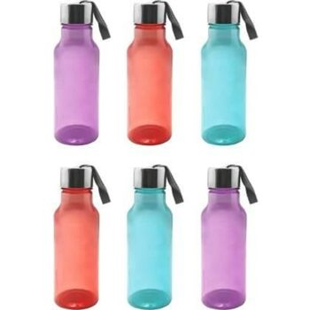 Excellent Water Bottle For Office Use, Kitchen Use, Plastic Water Bottle for Fridge 1000 ml Bottle (Pack of 6)