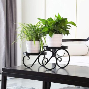 Flower Plant Stand Thicker Flower Rack Plant Stand with Round Pot