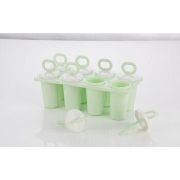 Plastic Kulfi Maker Mould, Popsicle Moulds, Ice Candy Maker, Plastic Frozen Ice Cream Mould Tray of 8 Candy with Reusable Stick (Pack Of 1)