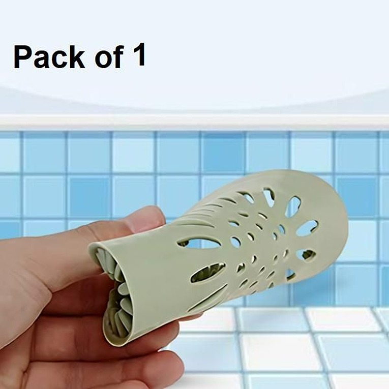 Hair Drain Catcher,Square Drain Shower Cover, Silicone Hair Stopper with  Suction Cup,Easy to Install and Clean Great for Hair Loss, Suitable for