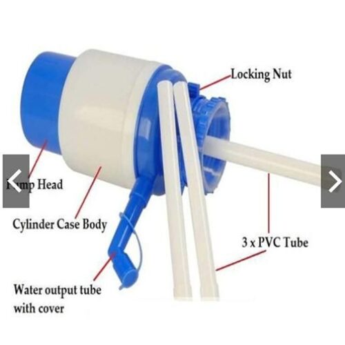Water Pump Dispenser- Hand Press Manual Water Pump Dispenser for 20 Litre Drinking Bottle Can