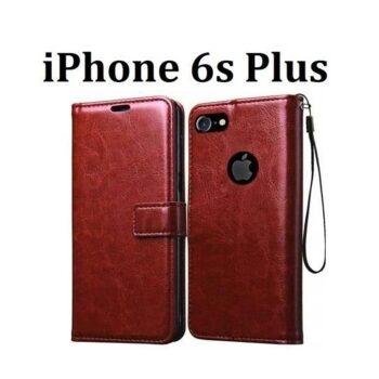 Apple iphone 6s Plus Flip Cover Magnetic Leather Wallet Case