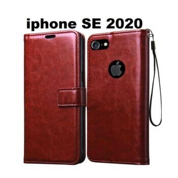 Apple iphone SE 2020 Flip Cover Magnetic Leather Wallet Case