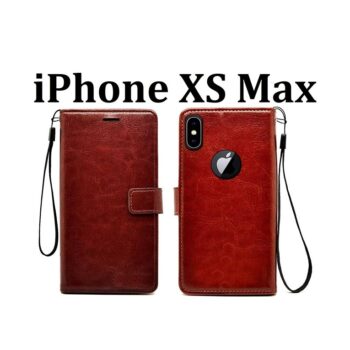 Apple iphone Xs Max Flip Cover Magnetic Leather Wallet Case