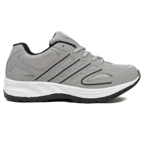 Asian Bullet-02 Grey Black Sports Shoes