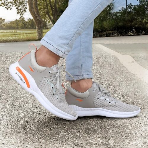 Asian Creta-12 Grey Sports Shoes