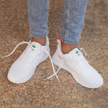 Asian Creta-12 White Sports Shoes