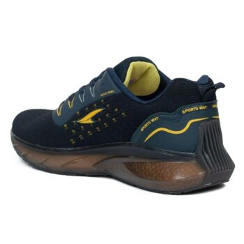 Asian Crystal-05 Navy Sports Shoes