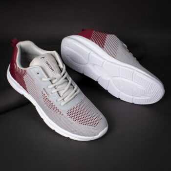 Asian Delta-14 Grey Sports Shoes