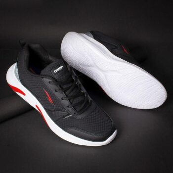Asian Velocity-01 Black Sports Shoes