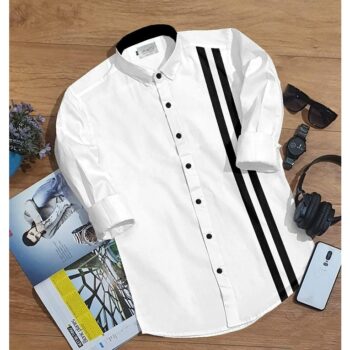 Cotton Stripes Full Sleeves Regular Fit Casual Shirt