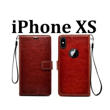 Cover For Apple iphone XS Flip Cover Magnetic Leather Wallet Case