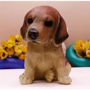 Cute Beagle Puppy Decorative Statue