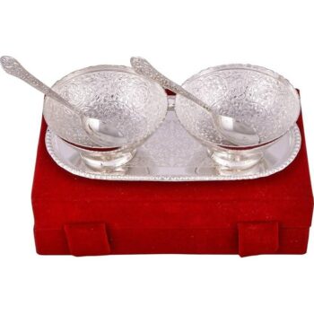 Gift Set - Silver Bowls & Tray Sets