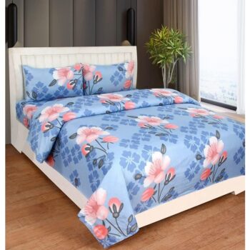 Glace Cotton Supersoft Printed Double Bedsheet